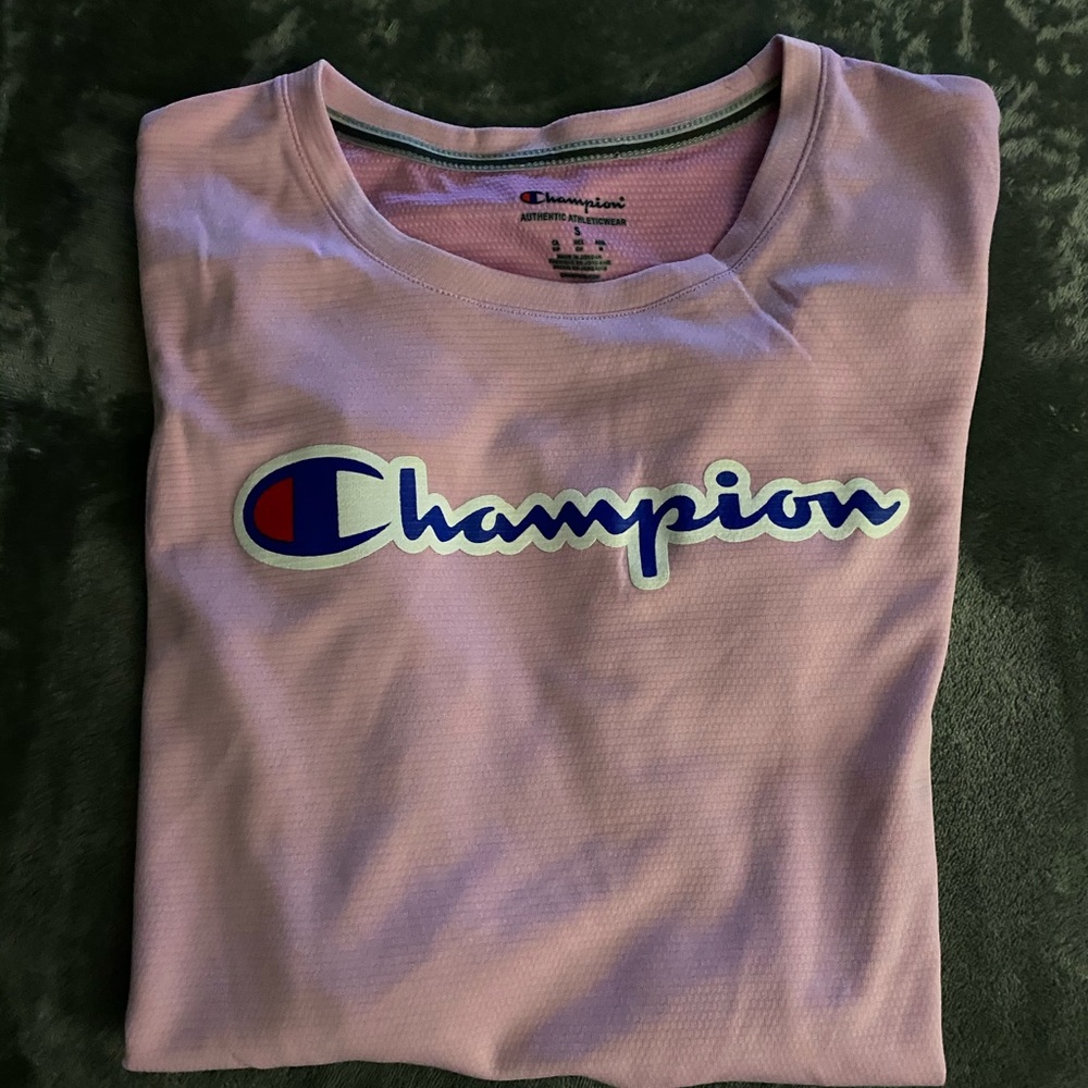 NWT CHAMPION PINK LONG SLEEVE SHIRT